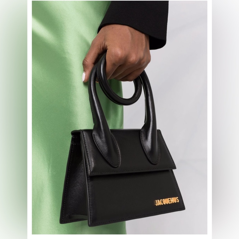 Jacquemus Le Chiquito Noeud Black bag